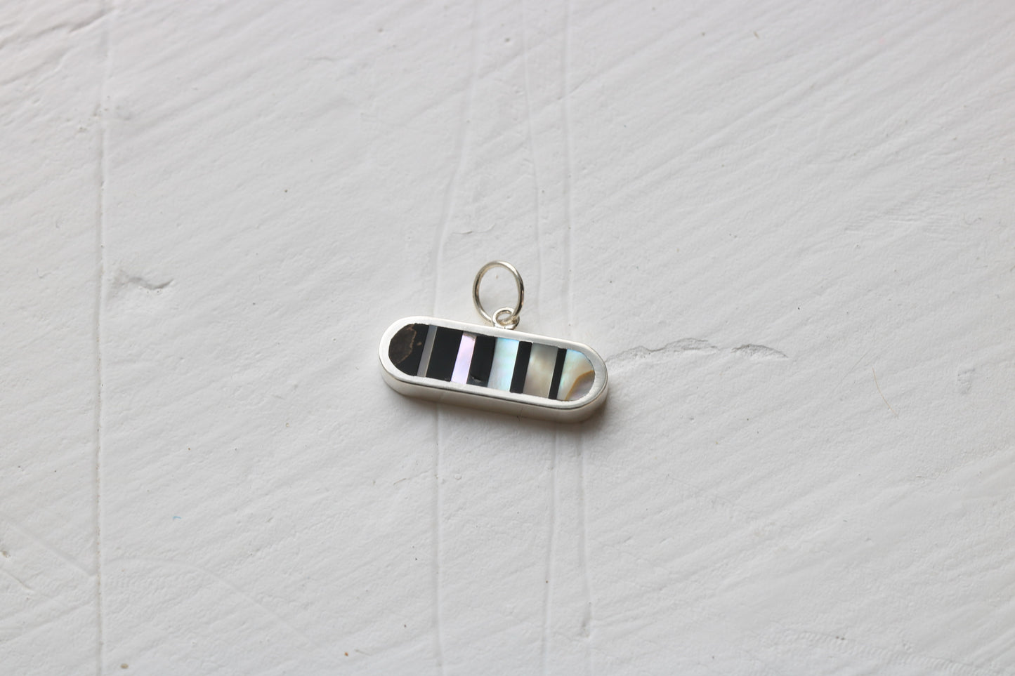 Ovale Charm Infinity Silver Horizontal MTO