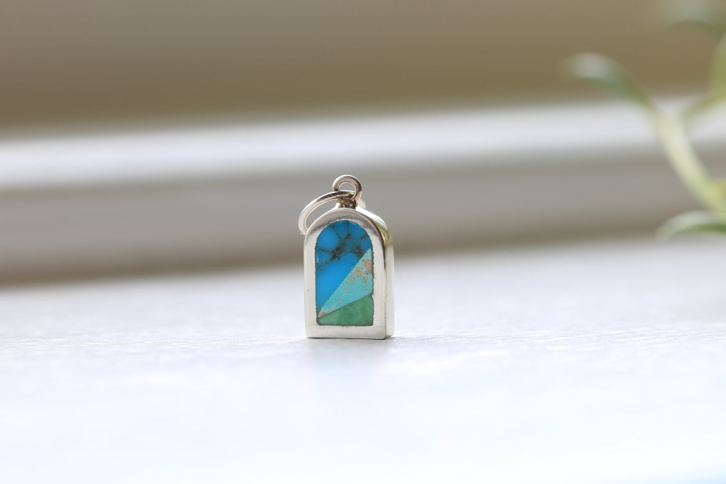 Window Fan Charm Turquoise