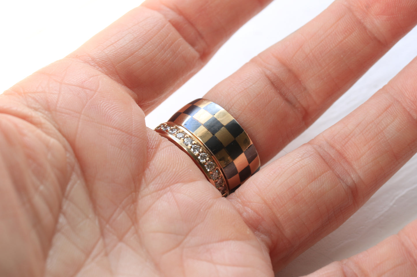 Checkerboard Cigar Band