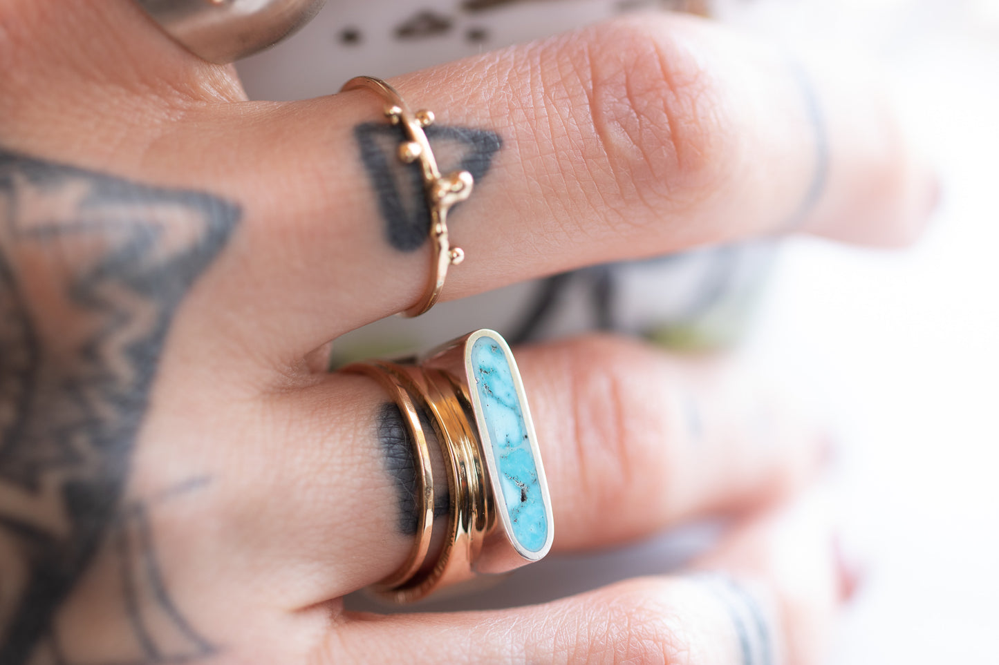 Turquoise Cigar Band