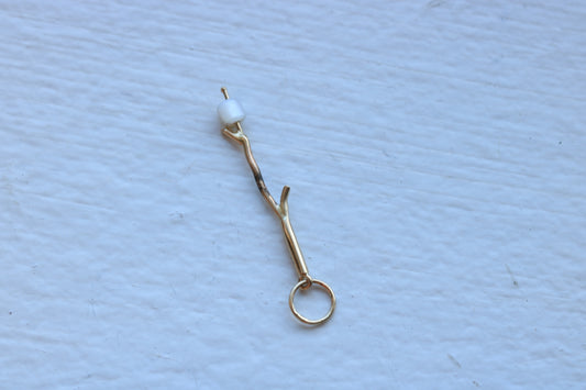 Marshmallow roast charm #6