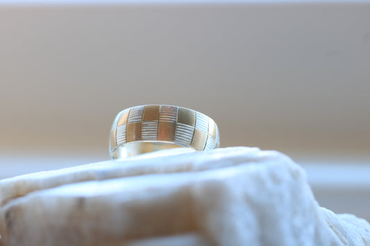 Checkerboard Cigar Band 5.25