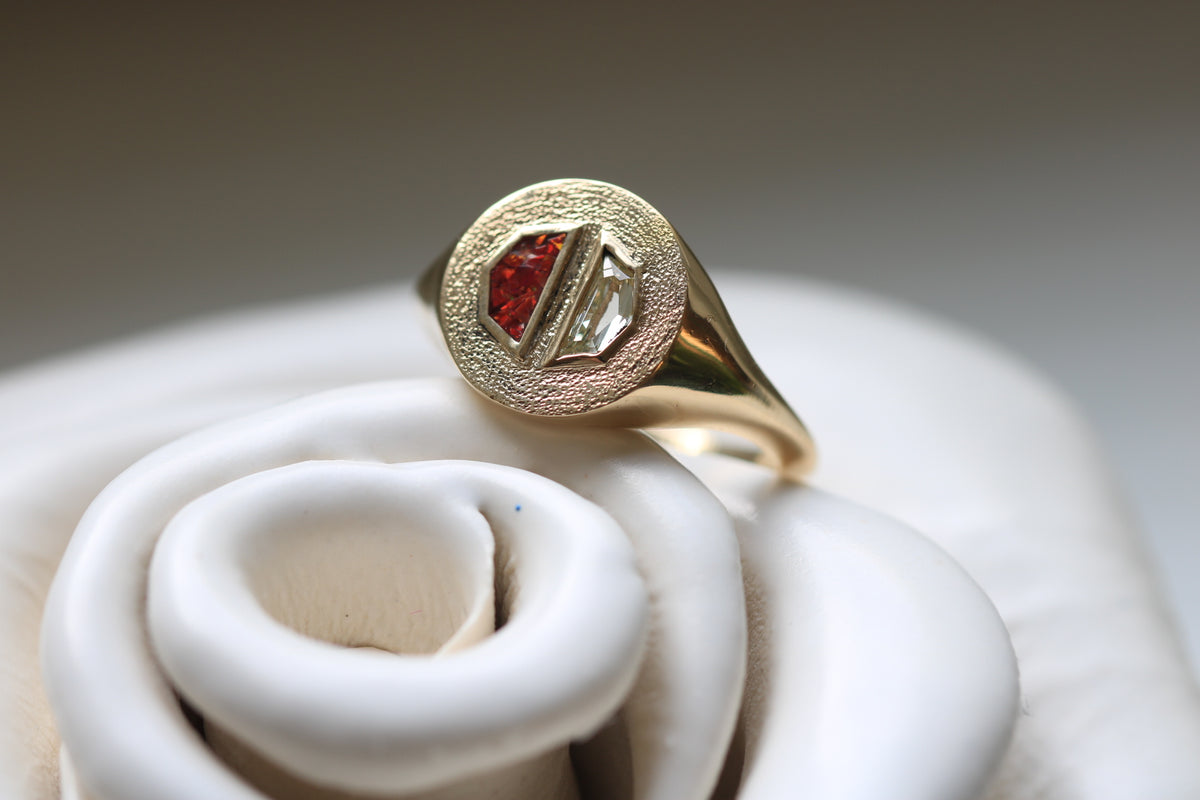 Fire Opal Duality Signet
