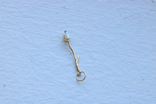 Marshmallow roast charm #3