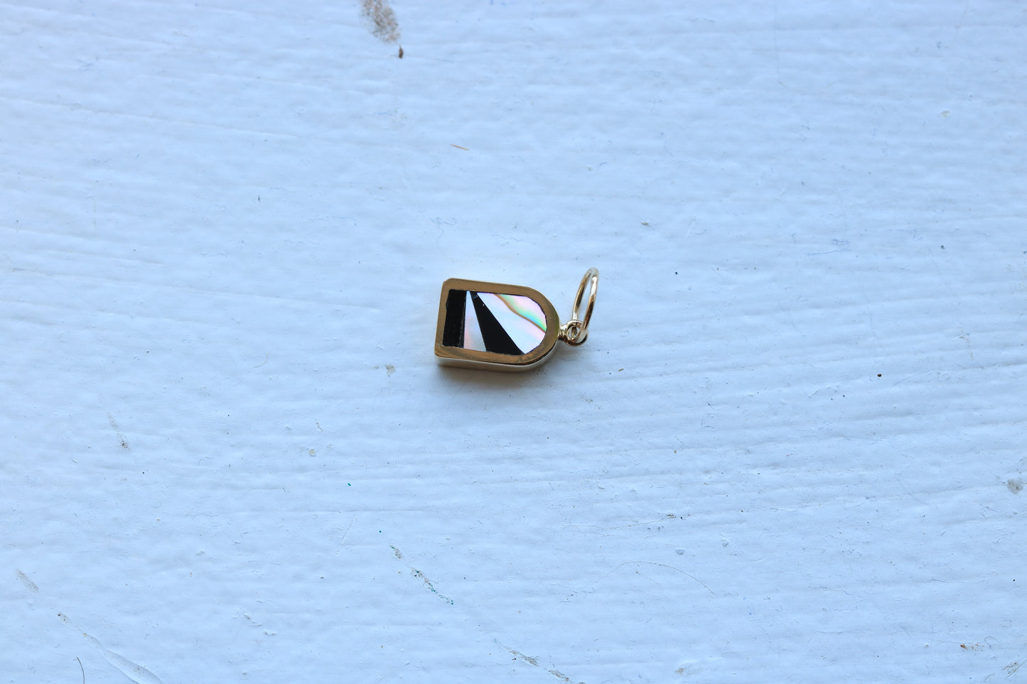 Window Fan Charm Gold A&B