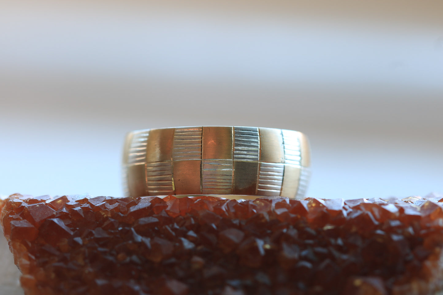 Checkerboard Cigar Band 5.25