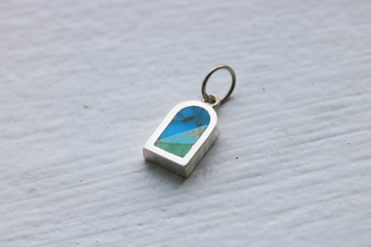 Window Fan Charm Turquoise