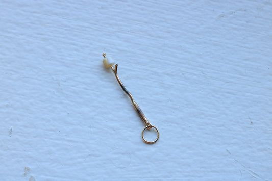 Marshmallow roast charm #2