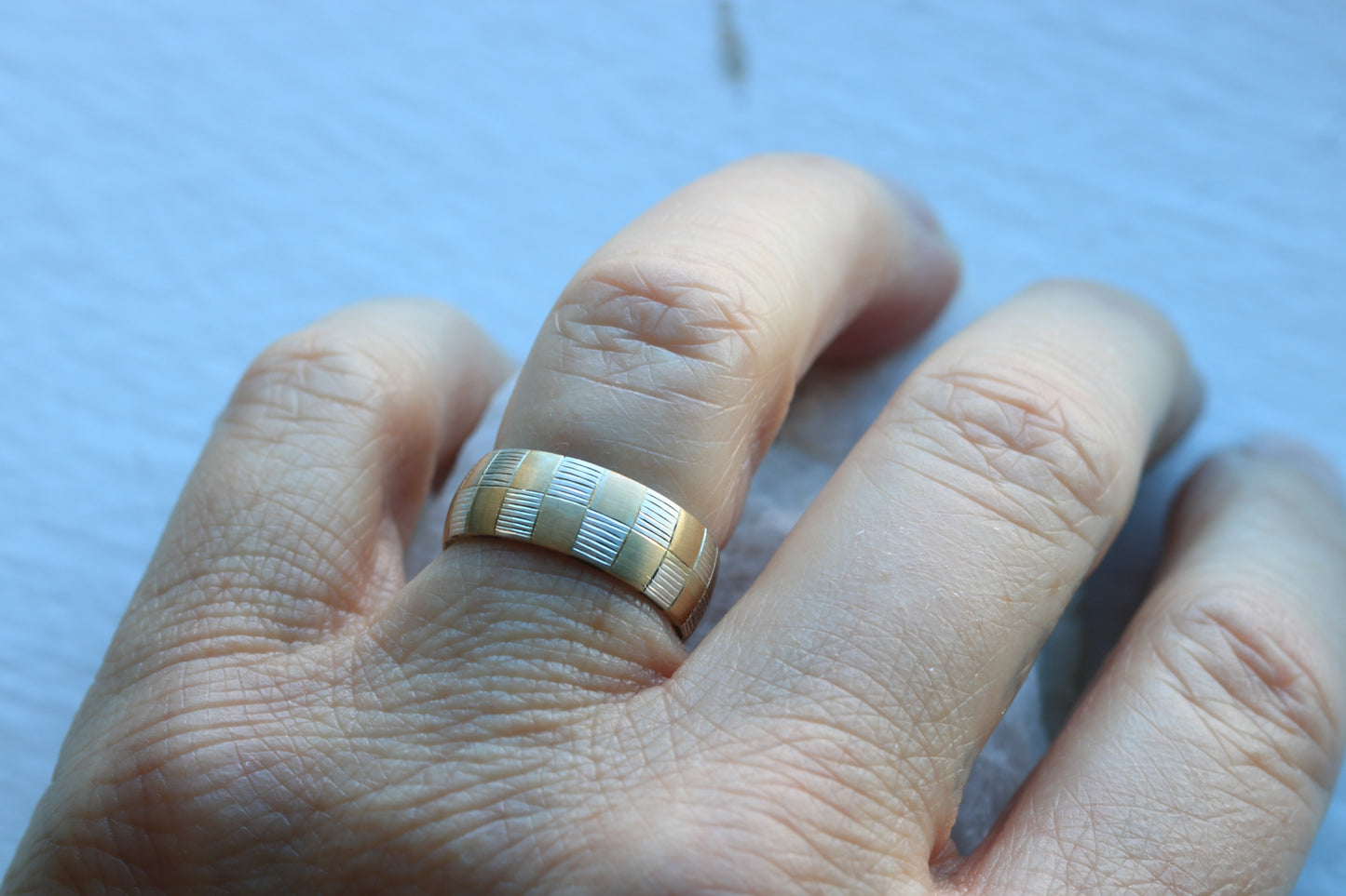 Checkerboard Cigar Band 5.25