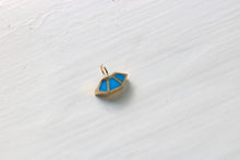 Load image into Gallery viewer, Fan Charm Kingman Turquoise
