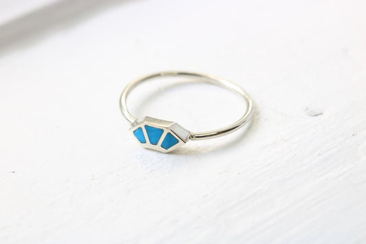 Fan Ring Silver