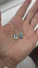Load and play video in Gallery viewer, Window Charm Silver, Turquoise Day MTO
