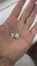 Load and play video in Gallery viewer, Window Charm Gold, Abalone Sunrise MTO
