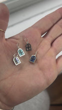 Load and play video in Gallery viewer, Window Charm Silver, Opal Sunset MTO
