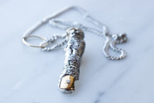 Load image into Gallery viewer, Anatomy FU Finger Lariat Necklace
